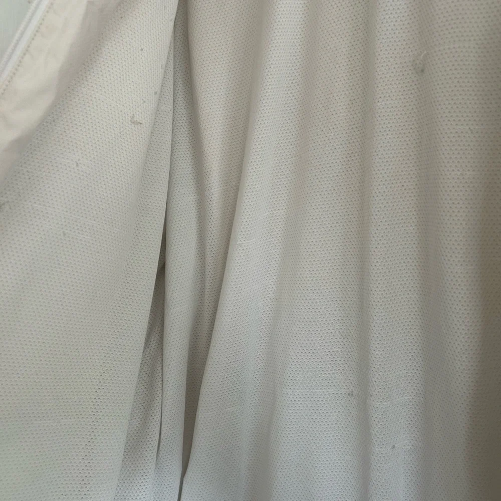 Adidas White Windbreaker Jacket - Picture 5 of 6